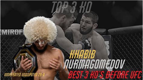 khabib knockout|khabib nurmagomedov kos.